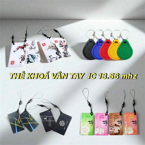 Thẻ Từ IC 13.56 Mhz Dành Cho Khóa Cổng Vân Tay (Chỉ Đọc Và Ghi)