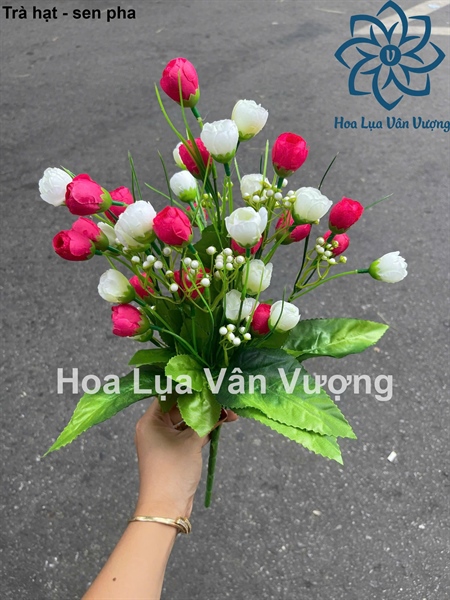 Trà hạt - Hoa cành ngắn - Hoa Lụa Vân Vượng