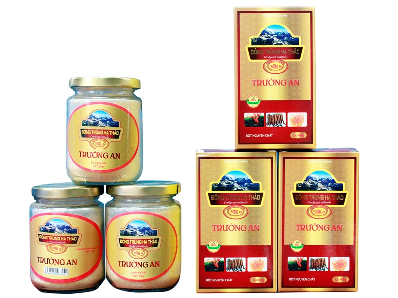 Bột Đông Trùng Hạ Thảo Nguyên Chất _ Hộp