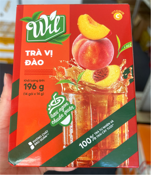 Trà Wil vị đào