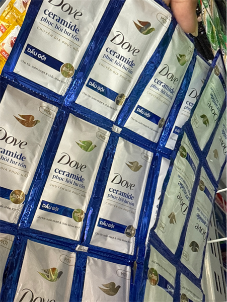 Dầu Gội Dove Phục Hồi Hư Tổn 6g Dây