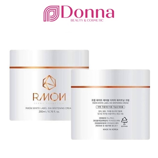Kem dưỡng trắng da body tế bào gốc Rmon White Label Dia Whitening Cream