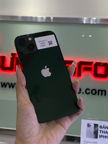 Iphone 13 thường 128gb xanh lá