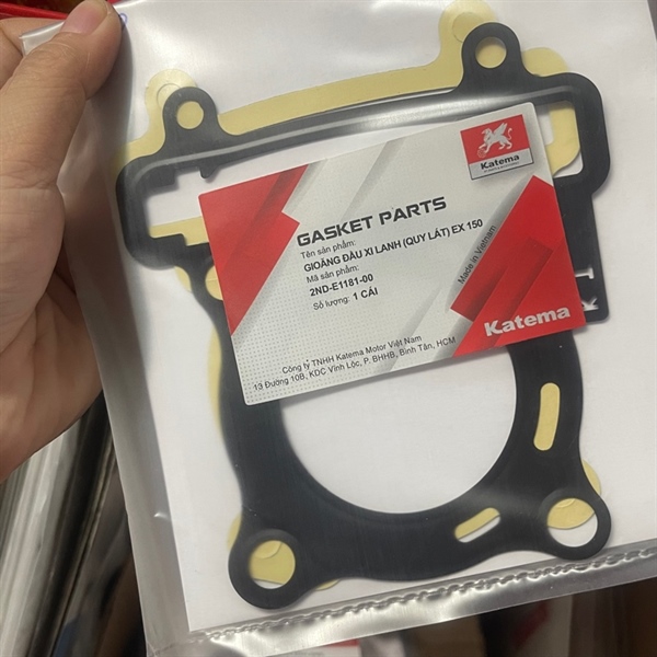 Ron đầu xi lanh (quy lát) Exciter 150 Katema