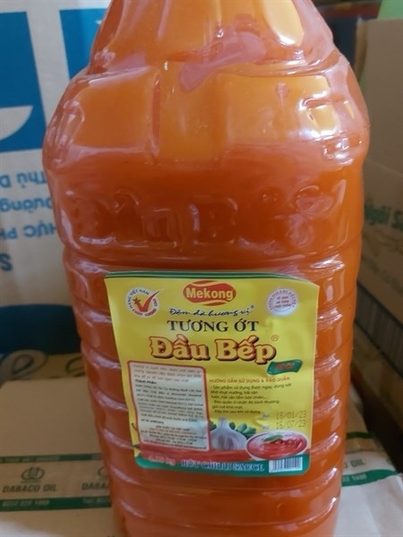 Tương ớt đầu bếp can 5 lít