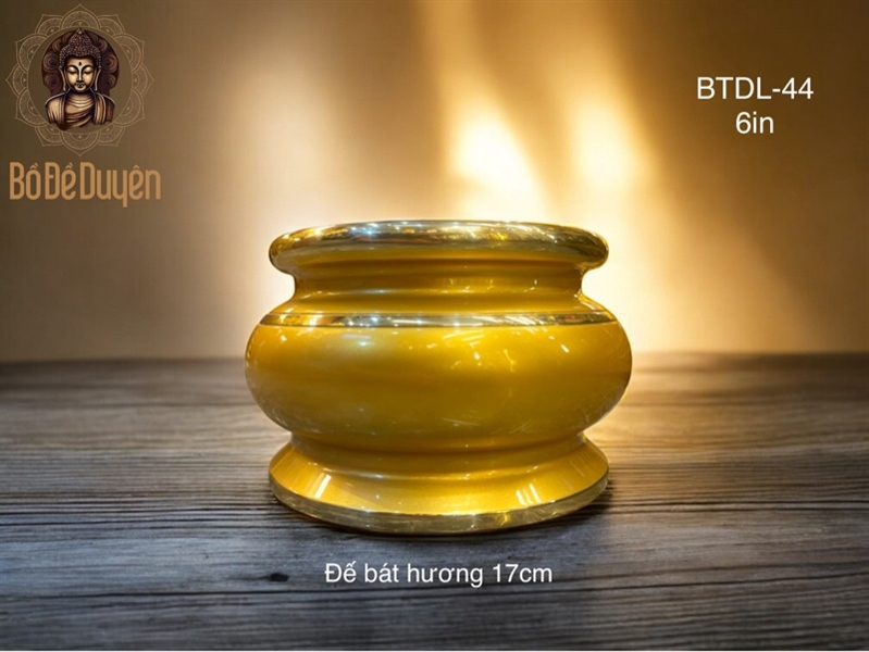 Bát hương đồng ĐL-Trơn