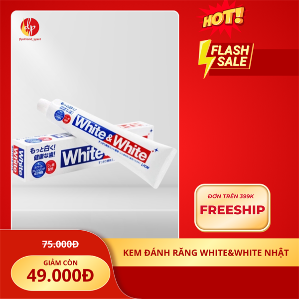 Kem đánh răng White&White 150g