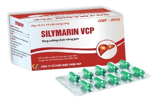 Silymarin VPC ( Hộp 10 vỉ x 10 viên )