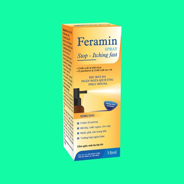 Feramin (dạng xịt) (Lọ 15ml) - Dahago
