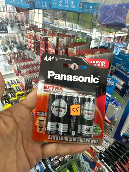 Pin tiểu Panasonic AA4 đen