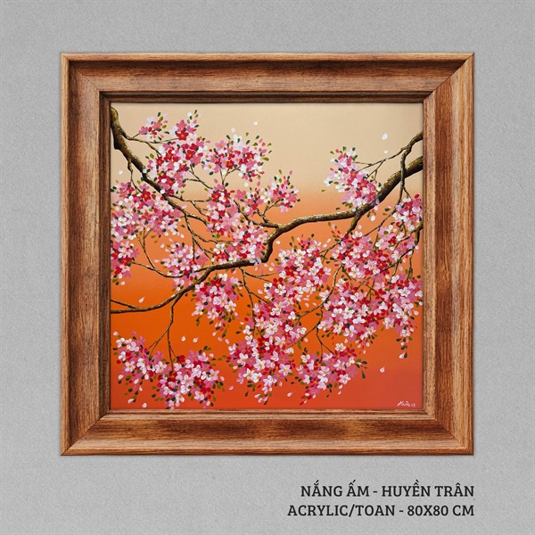Nắng ấm - Huyền Trân - 80x80 cm