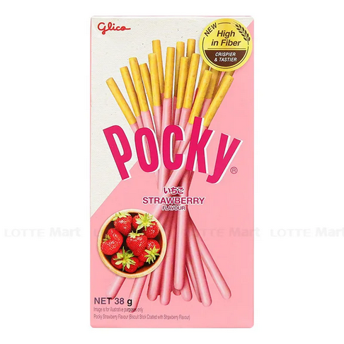 Bánh Que Pocky Kem Dâu 38g
