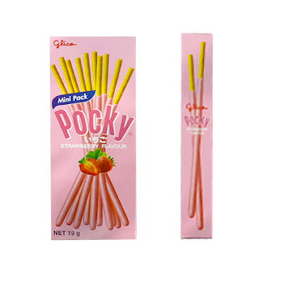 Bánh Que Pocky Mini Hương Dâu 19g