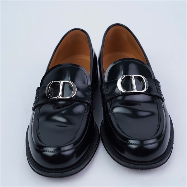 Giày Dior đen bóng sz39 (MV) KG+