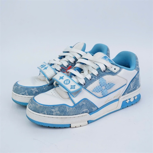 Giày LV trắng phối xanh sz6.5 (UK) (MV) KG+