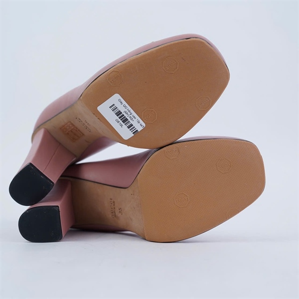 Giày GG hồng cao 10p sz35 (MV) KG+