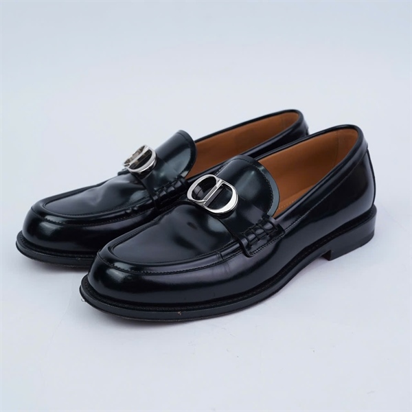 Giày Dior đen bóng sz39 (MV) KG+