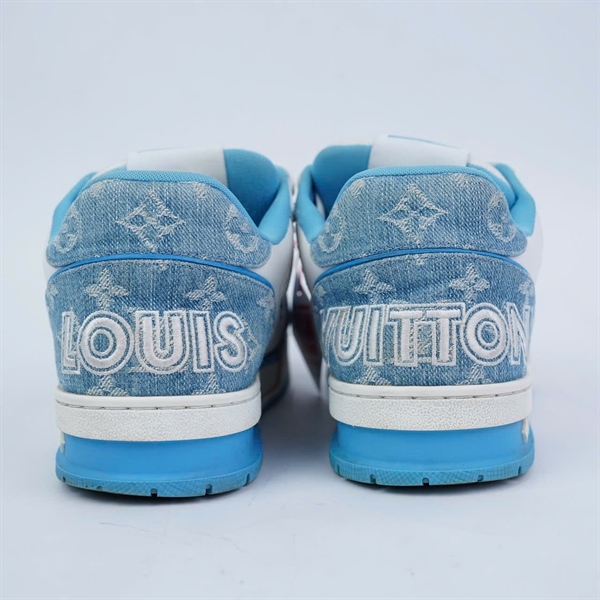 Giày LV trắng phối xanh sz6.5 (UK) (MV) KG+