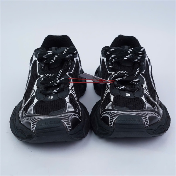 Giày Balenciaga đen phối trắng sz39 (MV) KG+
