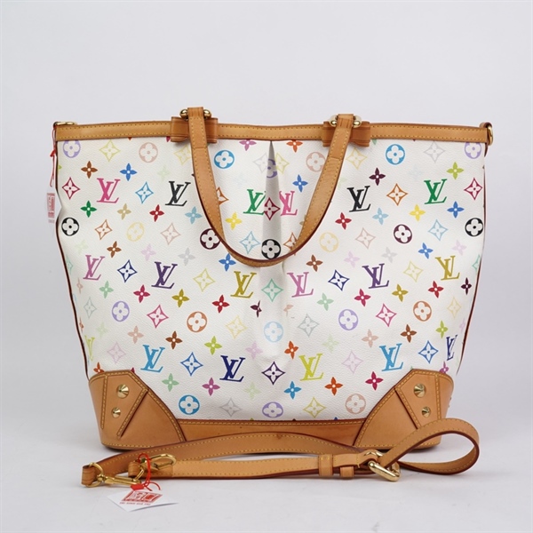 Túi LV Tote trắng họa tiết Multicolor sz33-43 (L-N) KG+