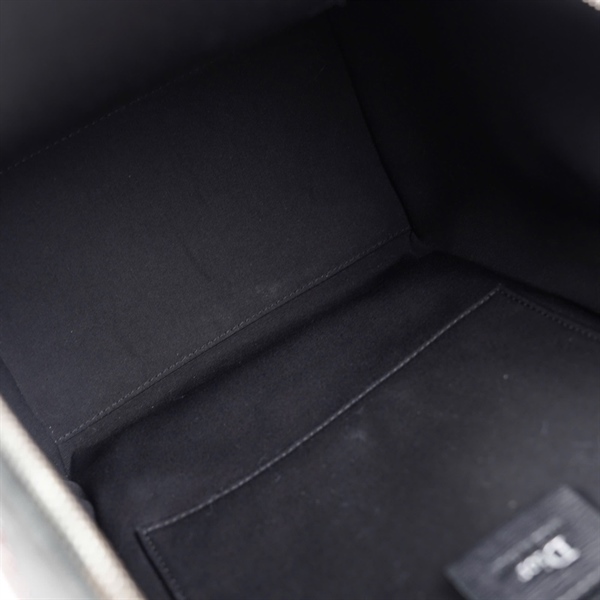 Túi Dior đeo chéo đen họa tiết (22-BO-0156) sz20 (L-N) KG+