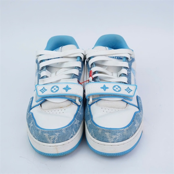 Giày LV trắng phối xanh sz6.5 (UK) (MV) KG+