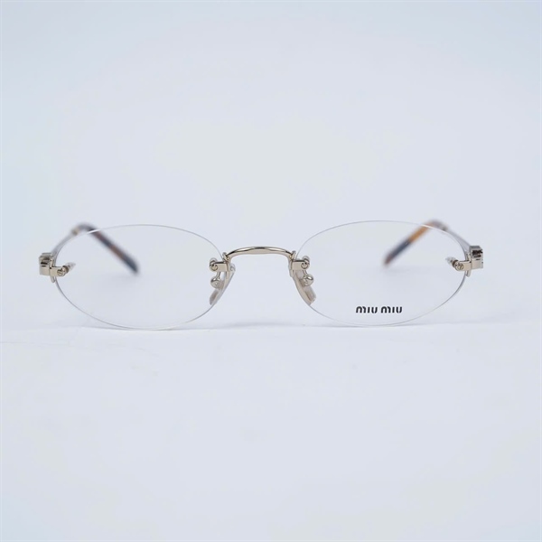 Kính Miu Miu ko viền gọng đồi mồi VMU53W ZVN-101 (53-20-140) KG+