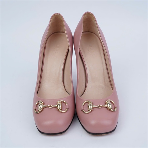 Giày GG hồng cao 10p sz35 (MV) KG+