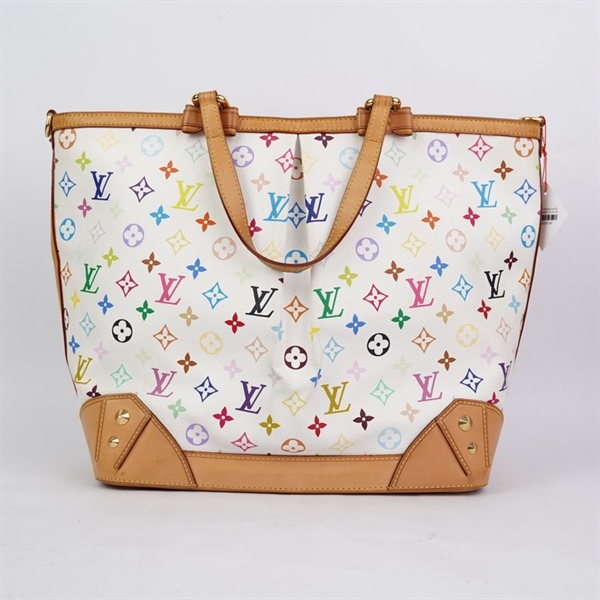 Túi LV Tote trắng họa tiết Multicolor sz33-43 (L-N) KG+