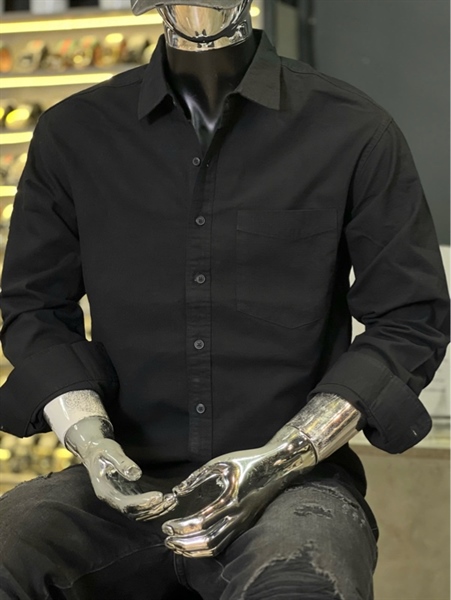 SM TD-QCCC - 8897 vải dệt ẩn 1 túi- ĐEN