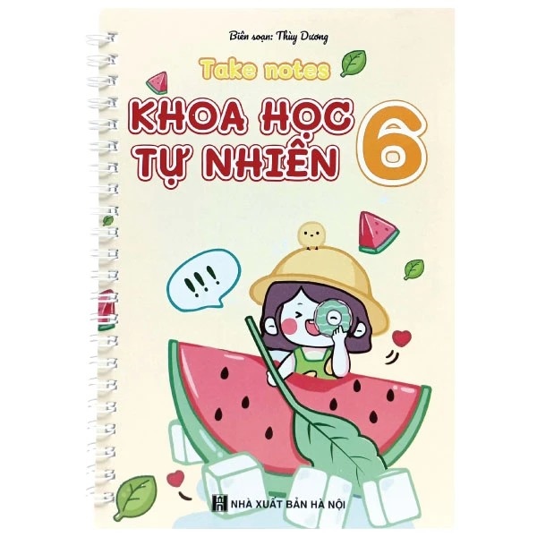 Takenotes Khoa học tự nhiên 6 - Sổ lò xo takenote A5 Tuấn Việt