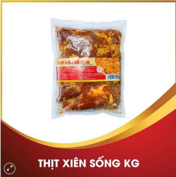 Thịt Xiên Sống HÙNG VIỆT 1Kg