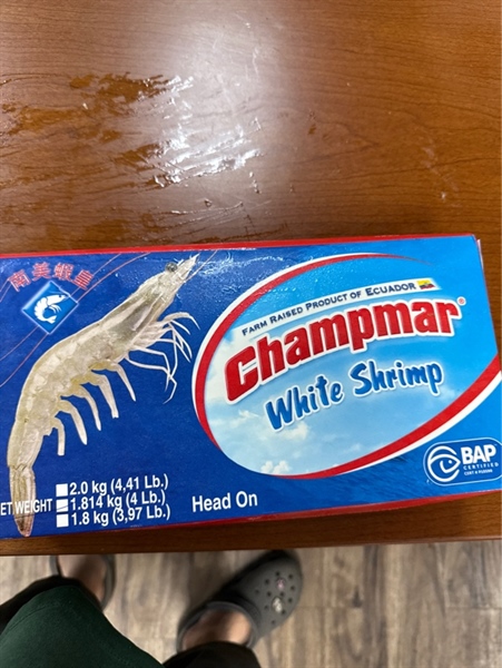 Tôm Ecuador Hộp 4lbs