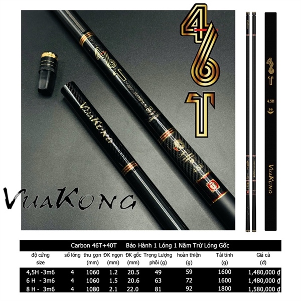 CẦN CÂU VUAKONG 46T