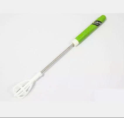 Cây đánh bọt cà phê thân inox
