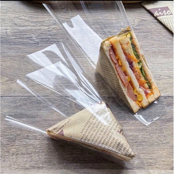 Túi nylon gói bánh sandwich 100c
