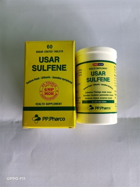 Bổ gan lợi tiểu usarsulfene usarichpharm (c/60v)