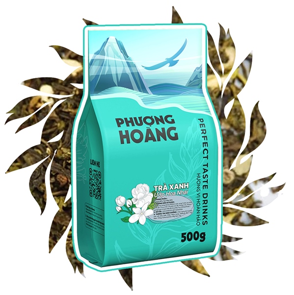 Trà Xanh Ướp Hoa Nhài | Phượng Hoàng