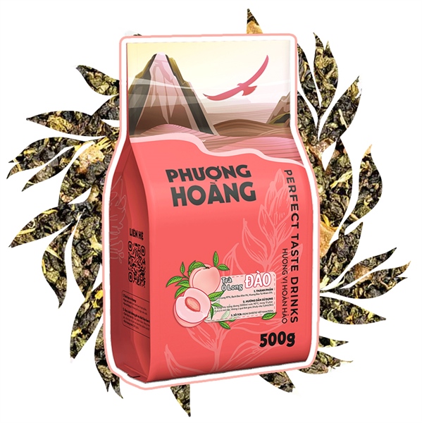Trà Ô Long Đào Độc Đáo | Phượng Hoàng