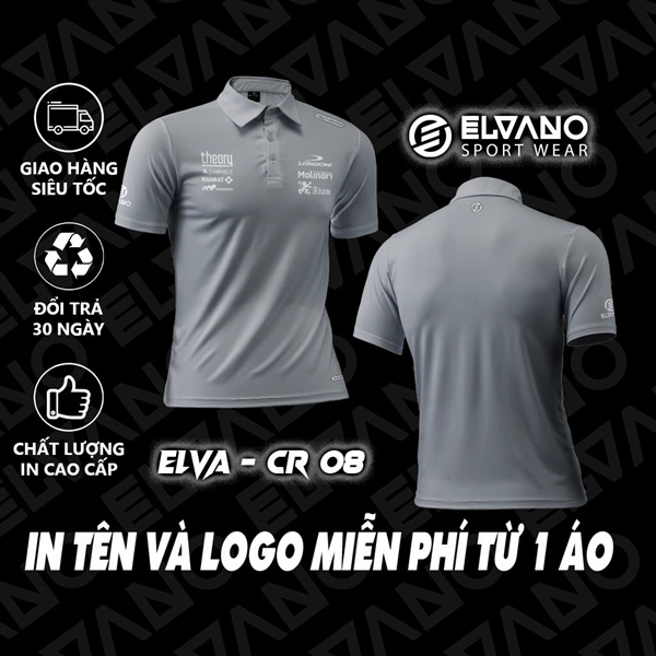 Áo Billiards Carom ELVANO thiết kế cao cấp Mẫu ELVA-CR08