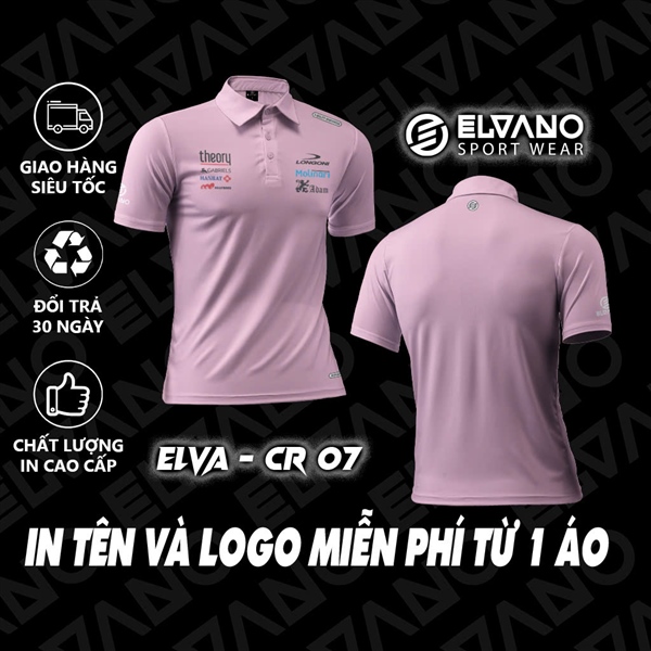 Áo Billiards Carom ELVANO thiết kế cao cấp Mẫu ELVA-CR07