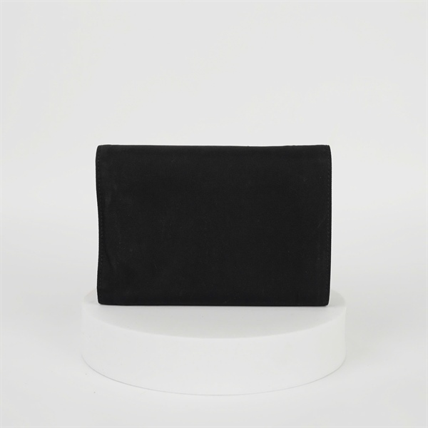 Ví Prada đen gập 3 KG+