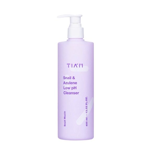 [Hàng Công Ty] TIAM Sữa Rửa Mặt Snail & Azulene Low PH Cleanser - 400ml