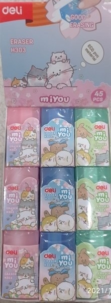 Tẩy thạch mầu miyou Deli H303
