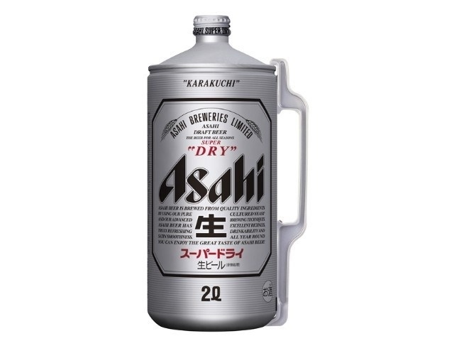 Bom bia Asahi karakuchi 2L Nhật