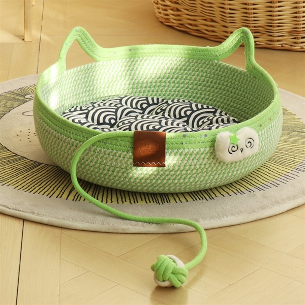 LY - Ổ thừng xanh cốm gắn thú bông