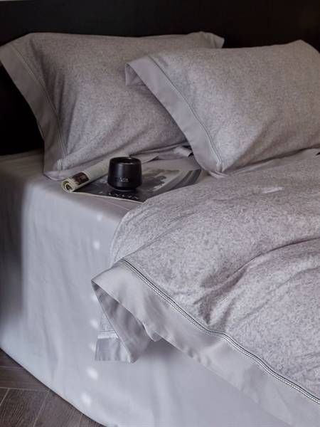 Bộ ga Tím khoai môn vân chìm nhí | "BST Nỉ Tơ Bóng" - Tencel Cotton - LF07.07 - Tencel Cotton