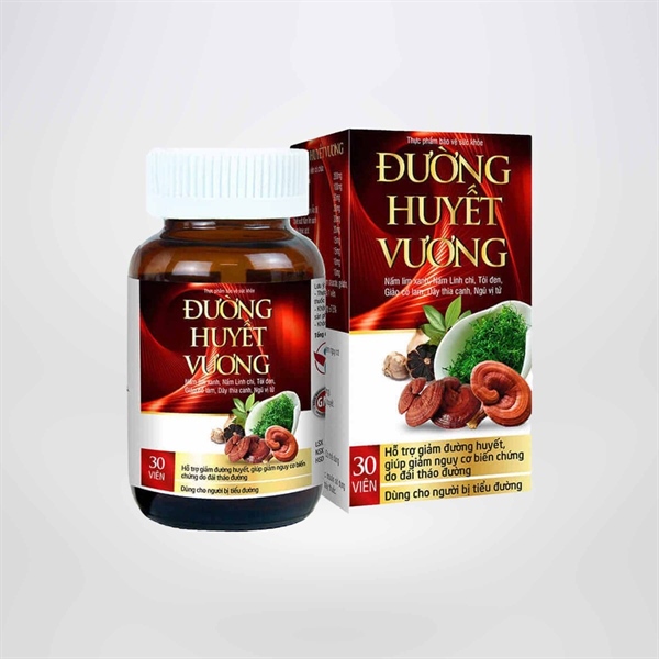 Viên Uống Đường Huyết Vương (H*30 viên) - Dân Khang