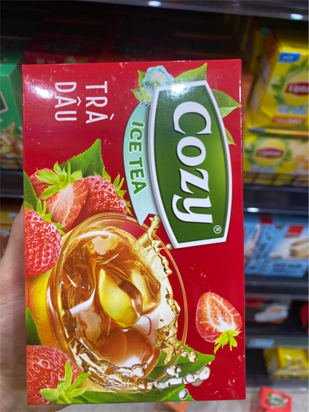 Trà Cozy IceTea dâu 240gr (16 gói*15gr)/30