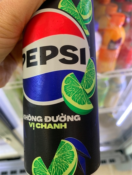 Pepsi Black Chanh Lon 320x24 lốc 6
